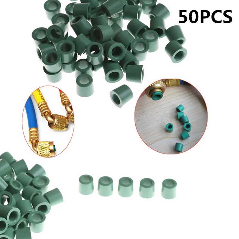 50pcs/lot Air Conditioning 1/4'' Charging Hose 1/4'' Valve Gasket Manifold Repair Seal Kit Replacement
50pcs/lot Air Conditioning 1/4'' Charging Hose 1/4'' Valve Gasket Manifold Repair Seal Kit Replacement
