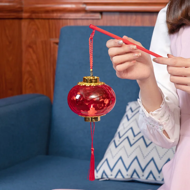 10pcs LED lantern New Year Traditional Chinese Red portable Lantern Ornaments Children's Toys Spring Festive Party Home Decor 
10pcs LED lantern New Year Traditional Chinese Red portable Lantern Ornaments Children's Toys Spring Festive Party Home Decor