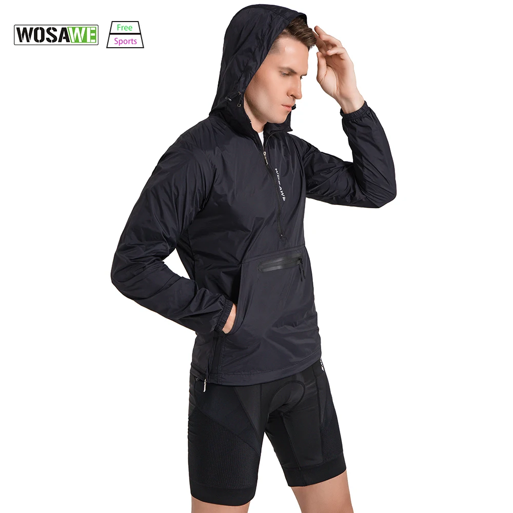 Half zipper Cycling Jackets Windbreaker Hooded Riding Waterproof Cycle Clothing Bike Long Sleeve Jerseys Reflective Wind Coat
Half zipper Cycling Jackets Windbreaker Hooded Riding Waterproof Cycle Clothing Bike Long Sleeve Jerseys Reflective Wind Coat