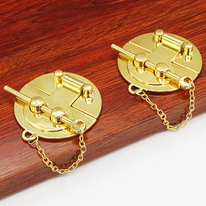 2PCS Gold Jewelry Chest Gift Wine Wooden Box Case Toggle Latch Suitcase Hasp Hook With Chain Pin
2PCS Gold Jewelry Chest Gift Wine Wooden Box Case Toggle Latch Suitcase Hasp Hook With Chain Pin