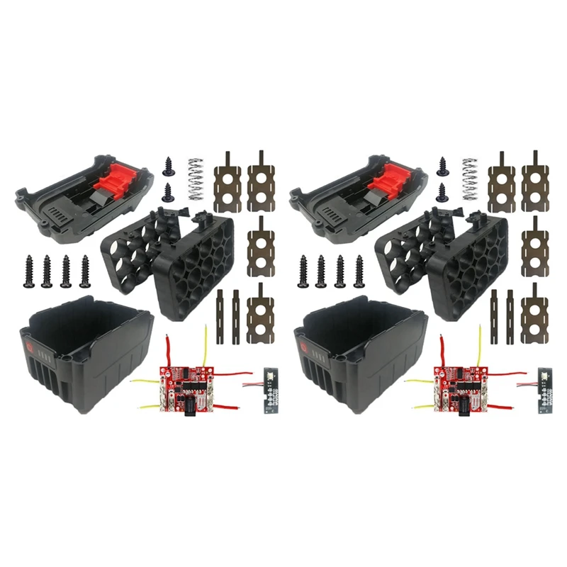 2X Li-Ion Battery Case Circuit Board PCB For Lomvum Zhipu Hongsong Jingmi No Original Makita 18V 15 Hole
2X Li-Ion Battery Case Circuit Board PCB For Lomvum Zhipu Hongsong Jingmi No Original Makita 18V 15 Hole