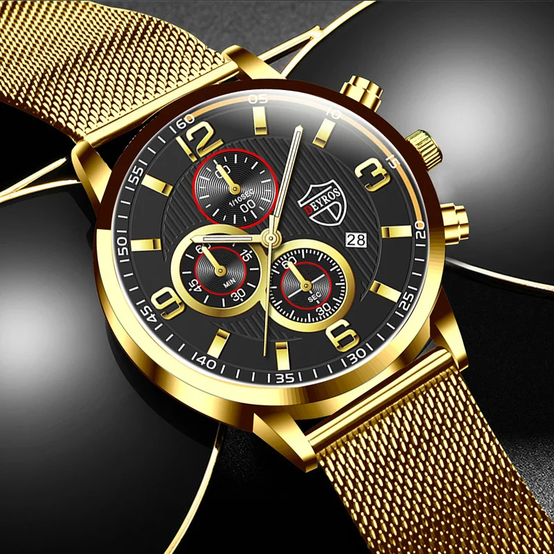 2022 Luxury Brand Fashion Mens Watches Stainless Steel Mesh Belt Quartz Watch Men Business Calendar Date Clock relogio masculino
2022 Luxury Brand Fashion Mens Watches Stainless Steel Mesh Belt Quartz Watch Men Business Calendar Date Clock relogio masculino