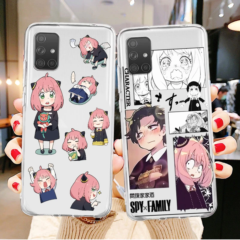Anime SPY×FAMILY Anya Forger For Samsung A73 A72 A71 A53 A52 A51 A42 A33 A32 A23 A22 A21S A13 A12 Transparent Phone Case
Anime SPY×FAMILY Anya Forger For Samsung A73 A72 A71 A53 A52 A51 A42 A33 A32 A23 A22 A21S A13 A12 Transparent Phone Case