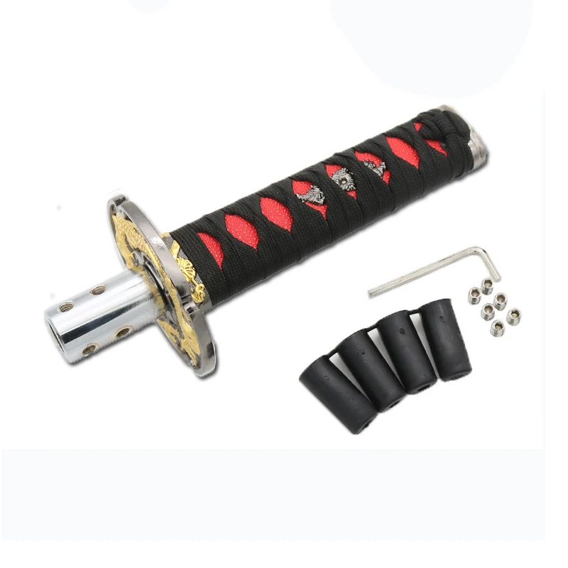 150MM/200MM/250MM Universal JDM Katana Samurai Sword Shift Knob Shifter With Adapters Gear Shift knob
150MM/200MM/250MM Universal JDM Katana Samurai Sword Shift Knob Shifter With Adapters Gear Shift knob