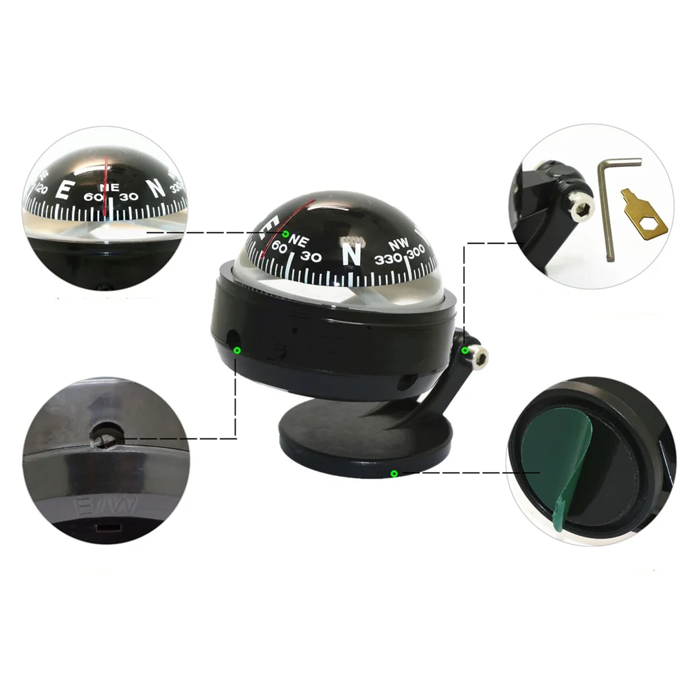 Car Compass Sea Marine Navigation Adjust Car Dashboard Compass Bracket Mount Compass
Car Compass Sea Marine Navigation Adjust Car Dashboard Compass Bracket Mount Compass