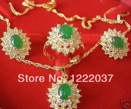 Лидер продаж, ювелирные изделия, красивые зеленые нефритовые серьги, кольцо, подвеска, набор
Лидер продаж, ювелирные изделия, красивые зеленые нефритовые серьги, кольцо, подвеска, набор