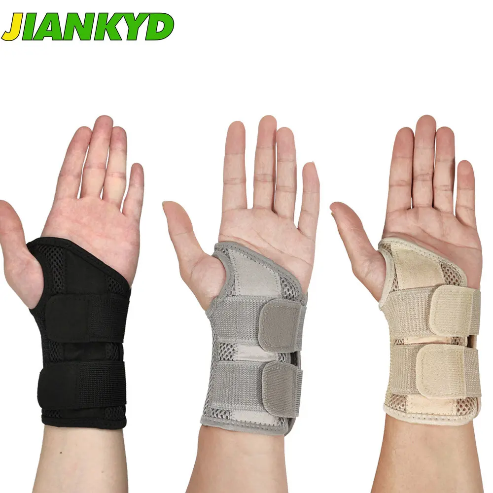 

Carpal Tunnel Wrist Brace for Men Women, Adjustable Wrist Support Wrist Compression Wrap for Arthritis Tendinitis Pain Relief