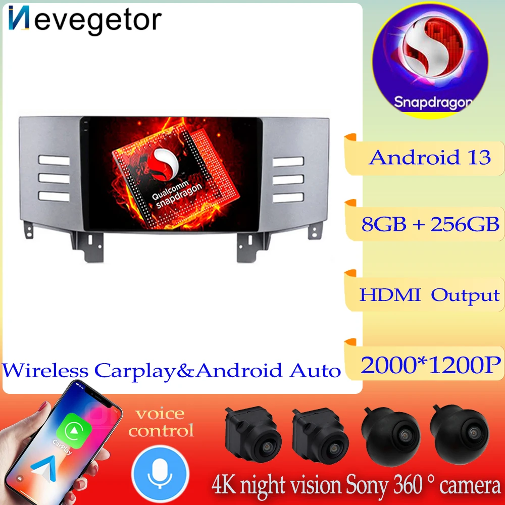 Qualcomm Snapdragon Car Radio Multimedia Player For Toyota Reiz Mark X 2005 2006 - 2009 Android Navigation GPS Audio Carplay IPS
Qualcomm Snapdragon Car Radio Multimedia Player For Toyota Reiz Mark X 2005 2006 - 2009 Android Navigation GPS Audio Carplay IPS