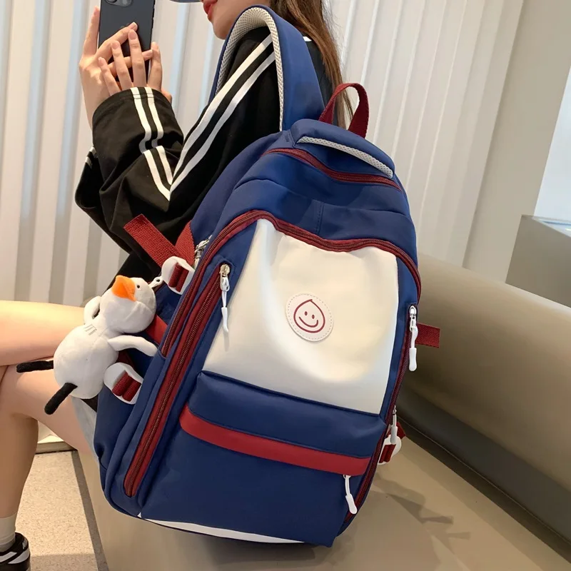 Travel Backpack for Women Ins Wind Korean Version of Junior High and High School Students Large-capacity Shoulder Bag for Girls
Travel Backpack for Women Ins Wind Korean Version of Junior High and High School Students Large-capacity Shoulder Bag for Girls