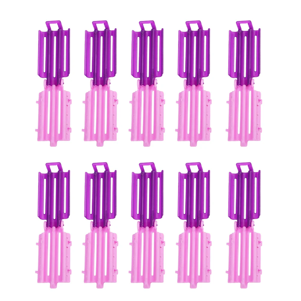

Hair Curler Rollers Curls Rods Styling Clips Wavy Spiral Clamps Perm Roller Clip Stick Hairdressing Maker Woman Tools Curlers