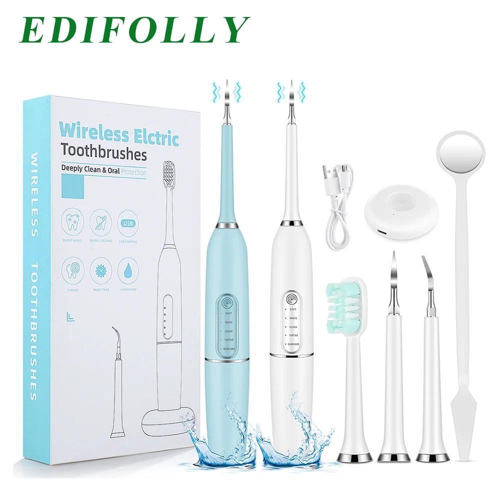 5 Modes Sonic Dental Cleaning Plaque Removal Dental Organic Teeth Whitening Kit Toothbrush Calculus Scaler Dental Mirror
5 Modes Sonic Dental Cleaning Plaque Removal Dental Organic Teeth Whitening Kit Toothbrush Calculus Scaler Dental Mirror