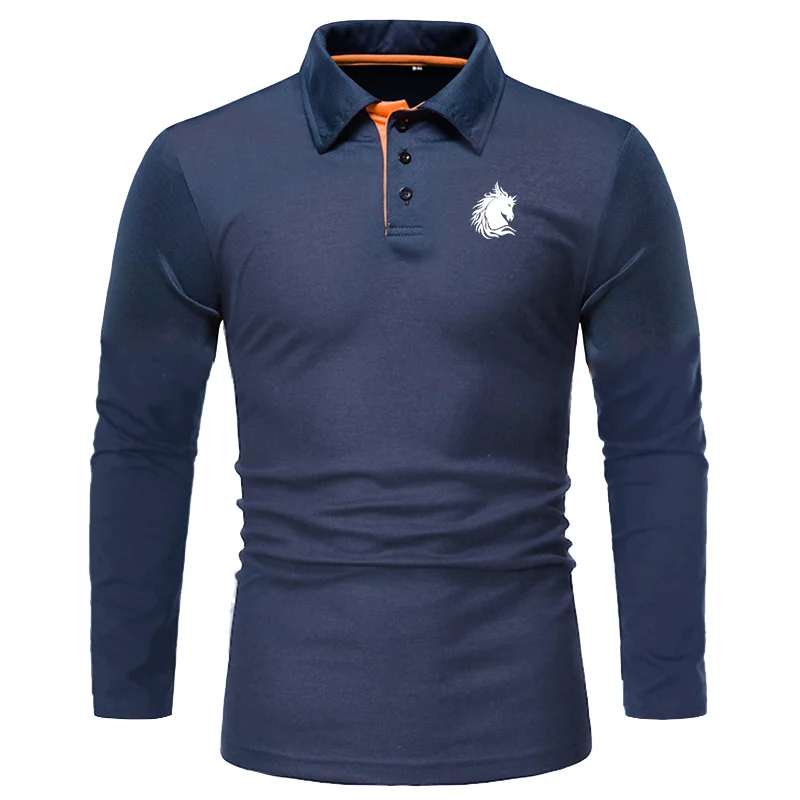 Horse Head Patter Print Men Long Sleeve Polo Shirt , Men Slim Fit Trending Business Casual Polo Shirt .
Horse Head Patter Print Men Long Sleeve Polo Shirt , Men Slim Fit Trending Business Casual Polo Shirt .