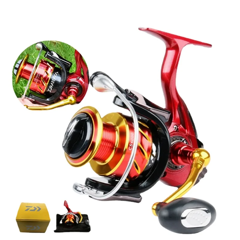 Daiwa Metal Wire Cup 14+1BB 28kg Max Drag Metal Rocker 5.2:1 Spinning Metal Rocker Fishing Reel
Daiwa Metal Wire Cup 14+1BB 28kg Max Drag Metal Rocker 5.2:1 Spinning Metal Rocker Fishing Reel