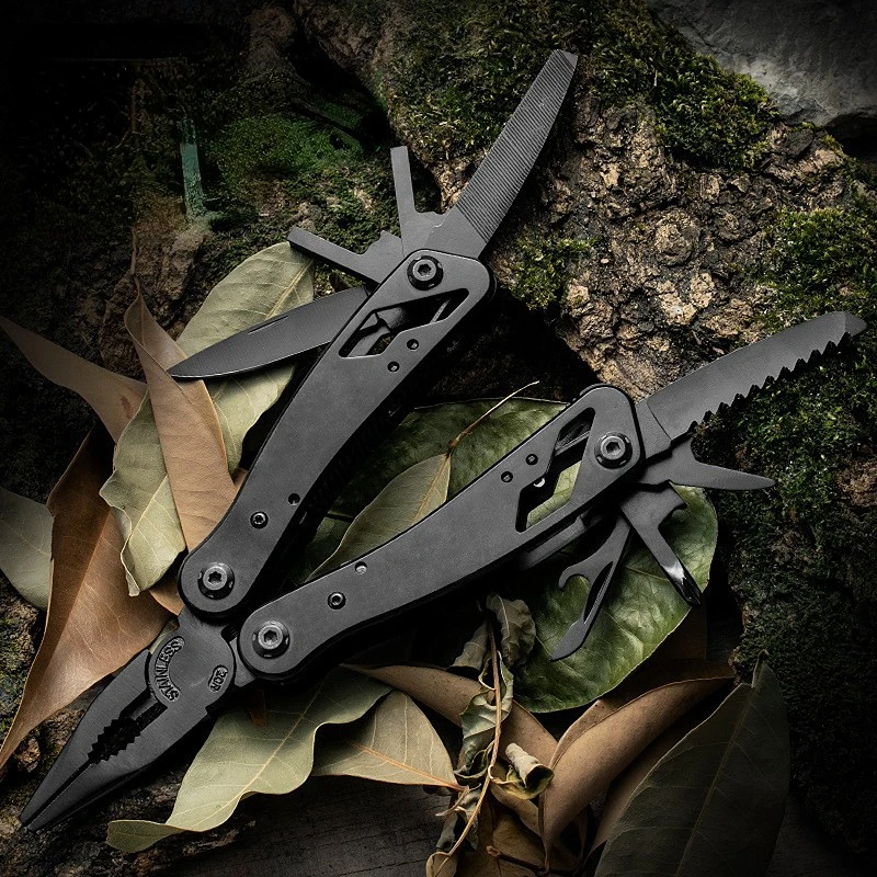 All steel combined tool pliers foldable multifunctional pliers high quality knife pliers outdoor camping hardware products
All steel combined tool pliers foldable multifunctional pliers high quality knife pliers outdoor camping hardware products