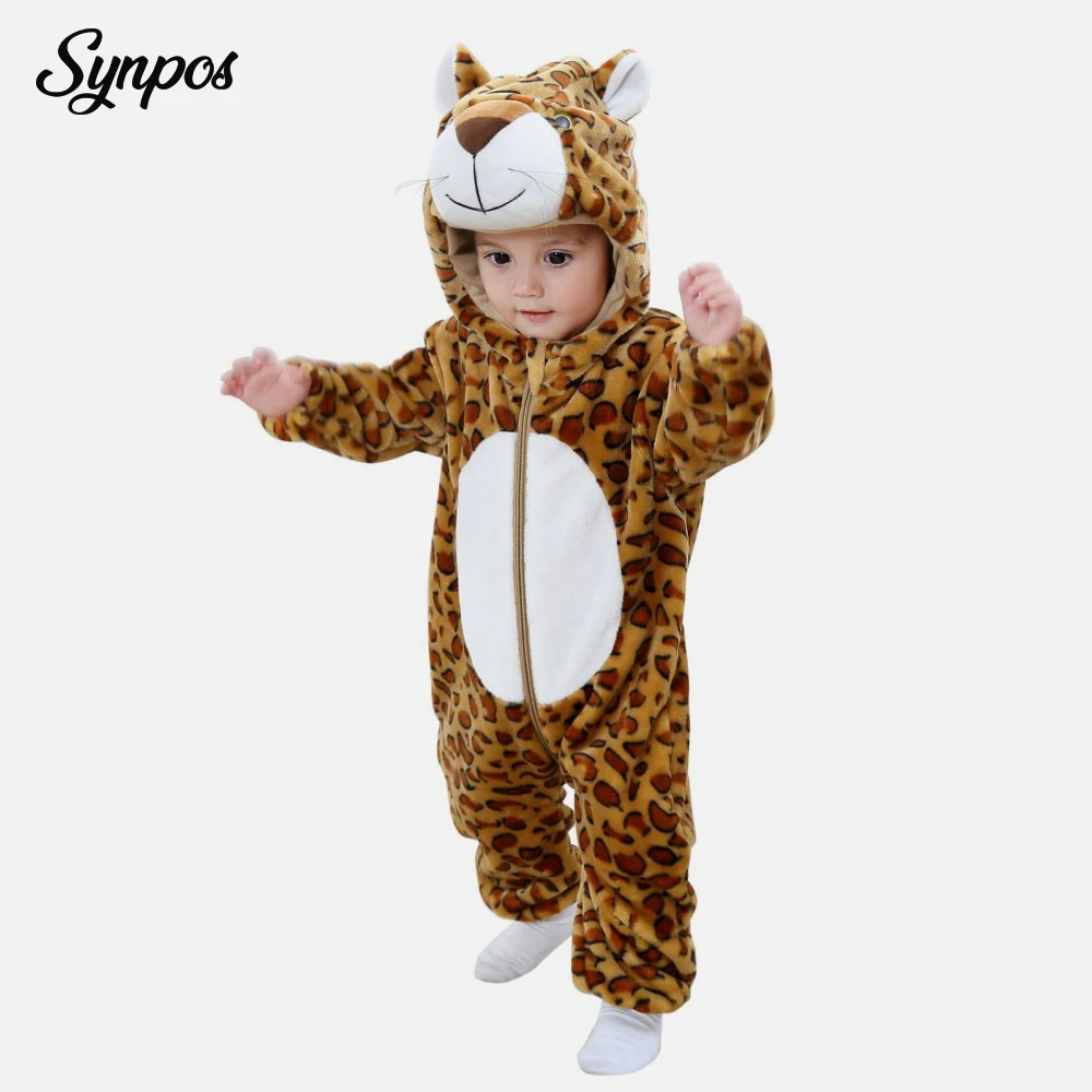 SYNPOS Autumn Cute Winter Flannel Toddler Warm Jumpsuit Cartoon Animal Baby Hooded Romper Infant Snug One-Pieces 0-36 Months
SYNPOS Autumn Cute Winter Flannel Toddler Warm Jumpsuit Cartoon Animal Baby Hooded Romper Infant Snug One-Pieces 0-36 Months