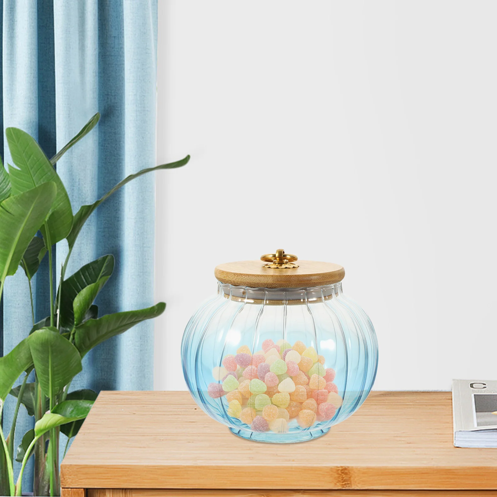 Clear Glass Storage Jar with Lid Empty Kitchen Container Decorative Dried Fruit Container
Clear Glass Storage Jar with Lid Empty Kitchen Container Decorative Dried Fruit Container