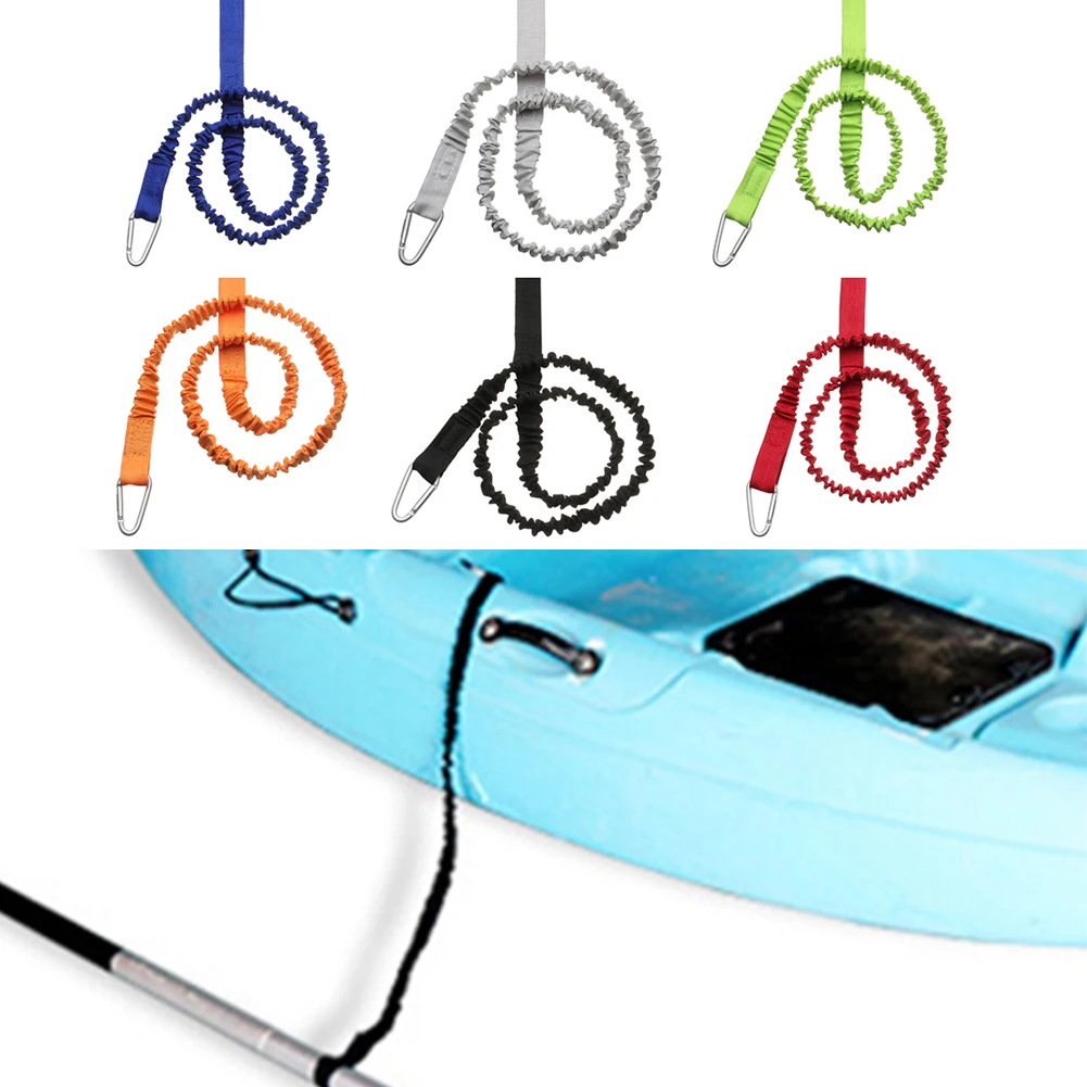 1PC 1.5M Kayak Paddle Fishing Leash Adjustable With Safety Hook Fishing Rope Rod Leash Safety Lanyard Boat Accessories
1PC 1.5M Kayak Paddle Fishing Leash Adjustable With Safety Hook Fishing Rope Rod Leash Safety Lanyard Boat Accessories