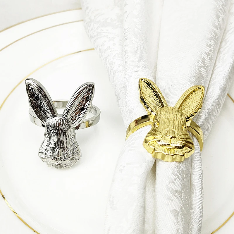Gold Rabbit Napkin Ring Christening Bangle Wedding Decoration Table Individual Table Napkin Holders Table Accessories
Gold Rabbit Napkin Ring Christening Bangle Wedding Decoration Table Individual Table Napkin Holders Table Accessories