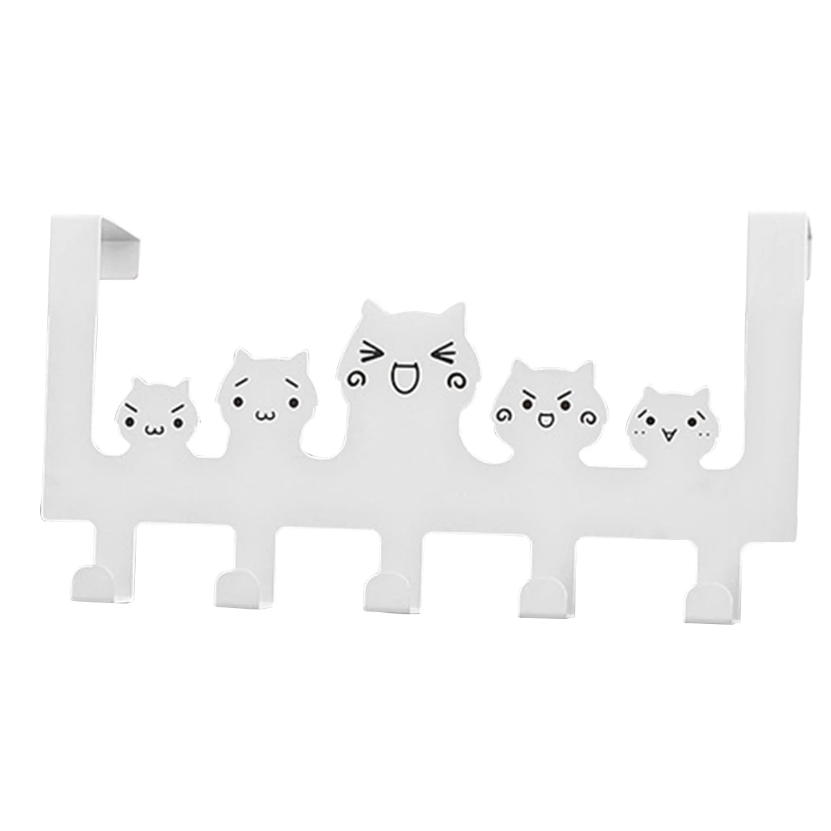 Cute Cartoon Over-The-Door Hook Rack Stainless Steel Hanger with 5 Hooks Storage Holder for Coat Hat Cute Cartoon Cute Cartoon
Cute Cartoon Over-The-Door Hook Rack Stainless Steel Hanger with 5 Hooks Storage Holder for Coat Hat Cute Cartoon Cute Cartoon