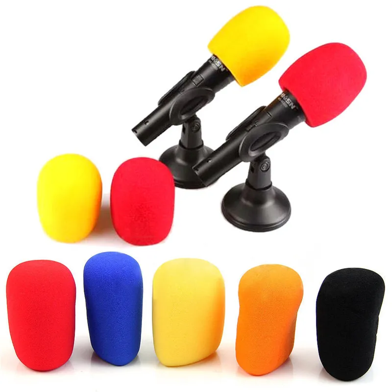 

SD&HI Mikrofon Wireless Microphone Windscreen Sponge Gorąca sprzedaż czarny zestaw słuchawkowy wymiana mikrofon ręczny Mic Grill