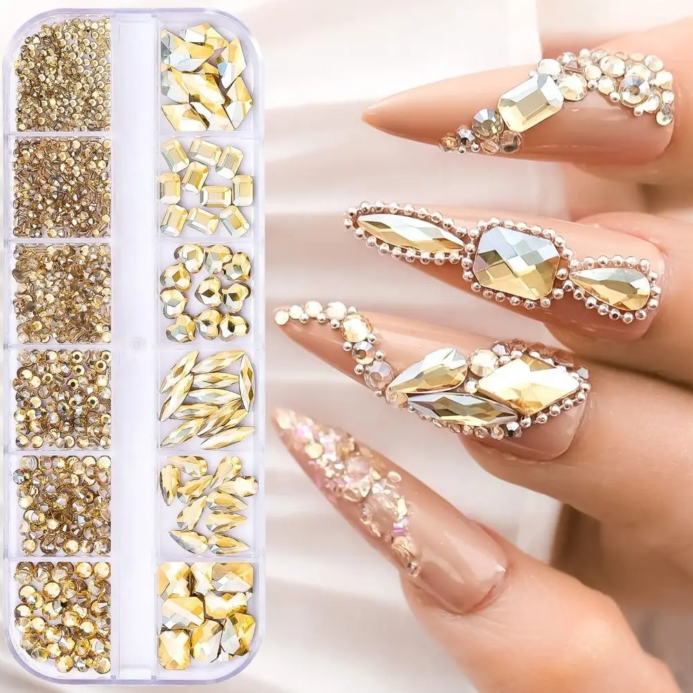 Nail Art Rhinestones Shiny Nail Charms Jewelry Luxury Crystal Nail Art Decorations Accessories Parts Gems
Nail Art Rhinestones Shiny Nail Charms Jewelry Luxury Crystal Nail Art Decorations Accessories Parts Gems