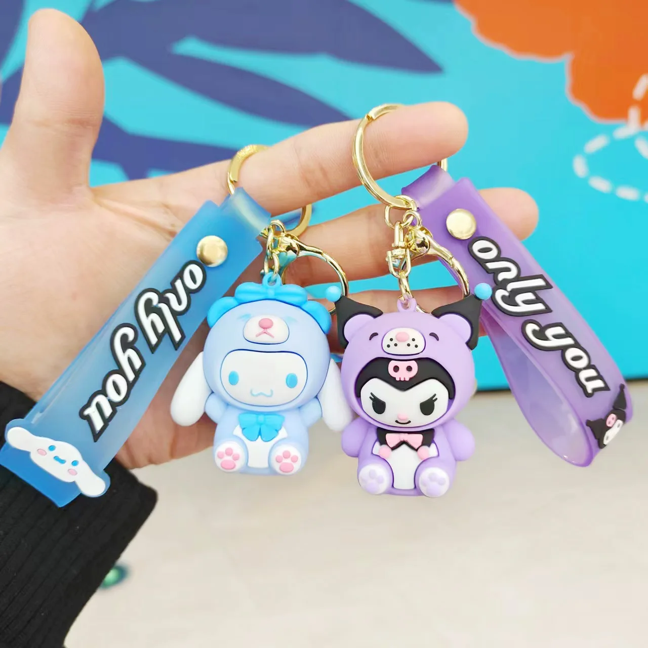 Sanrio Keychain Kuromi Anime Figure Cinnamoroll Melody Hello Kitty Pompom Purin Bag Pendant Key Chain Acessories Girls Gifts
Sanrio Keychain Kuromi Anime Figure Cinnamoroll Melody Hello Kitty Pompom Purin Bag Pendant Key Chain Acessories Girls Gifts