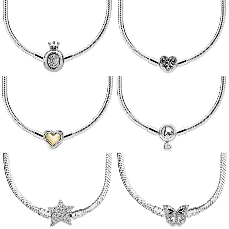 Цепочка из серебра 925 пробы с застежкой-бабочкой и бусинами
Цепочка из серебра 925 пробы с застежкой-бабочкой и бусинами