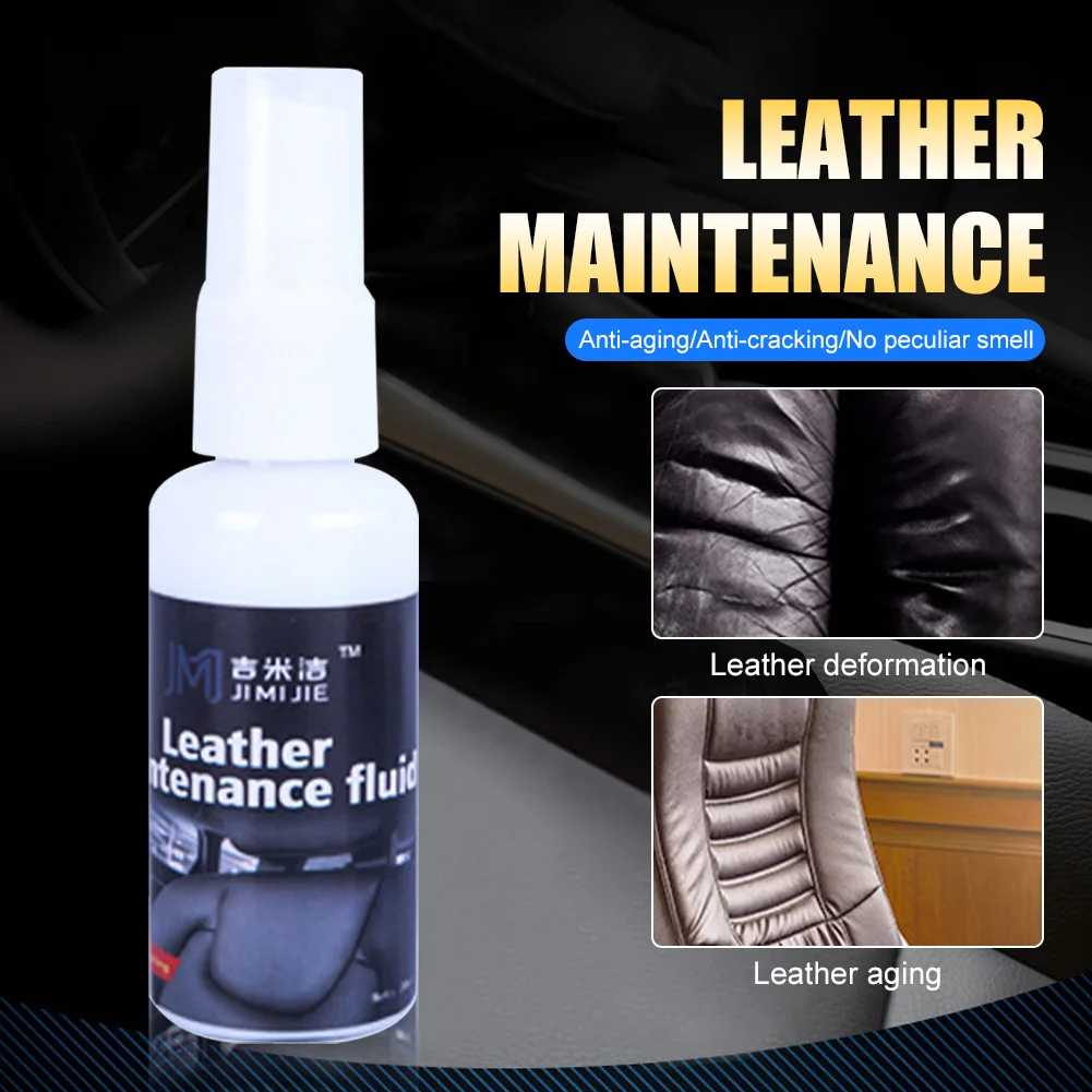 30ML Car Interior Maintenance Agent Leather Retreading Liquid Leather Repair Instrument Panel Restorer Cleaning Kit Accessories
30ML Car Interior Maintenance Agent Leather Retreading Liquid Leather Repair Instrument Panel Restorer Cleaning Kit Accessories
