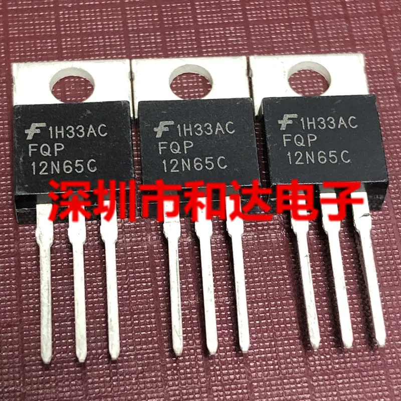 

5PCS-10PCS FQP12N65C TO-220 650V 12A NEW AND ORIGINAL ON STOCK