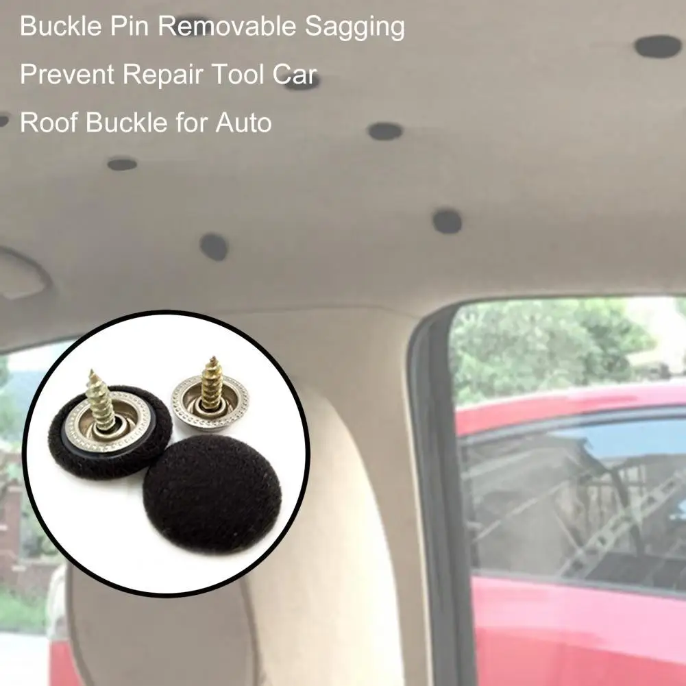 Universal Car Interior 50Pcs Roof Repair Buckles Ceiling Cloth Fixing Screw Cap Headliner Rivets Retainer
Universal Car Interior 50Pcs Roof Repair Buckles Ceiling Cloth Fixing Screw Cap Headliner Rivets Retainer
