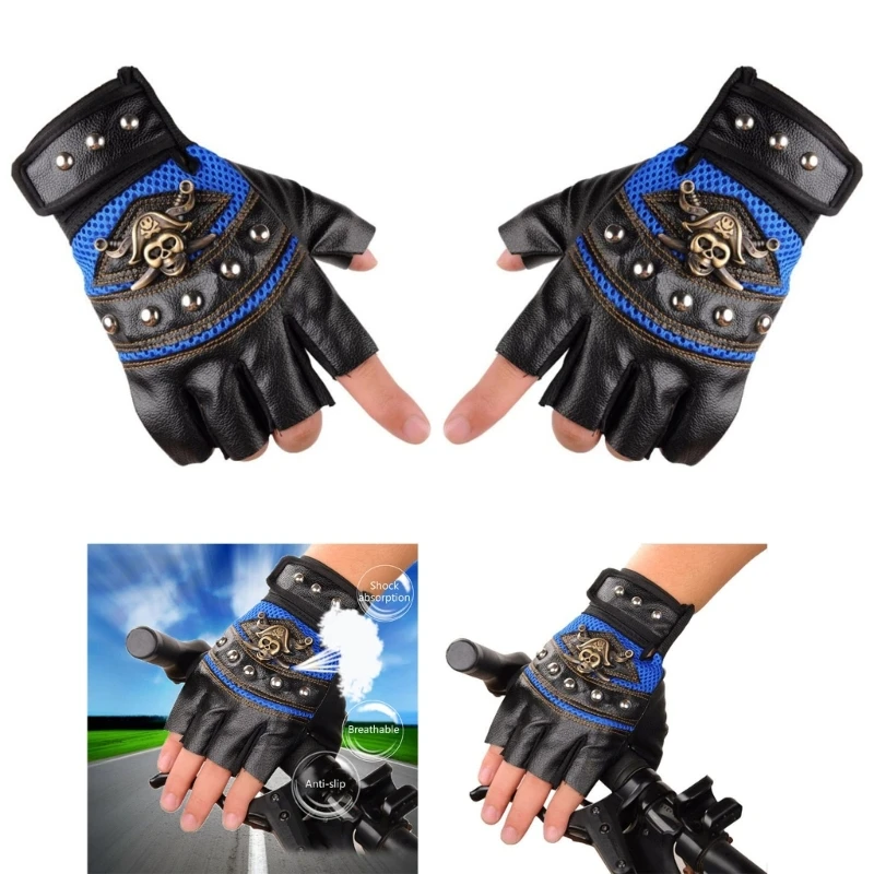 Half Finger Motorcycle Gloves Skull PU Motocross Gloves Perforated Gloves Drop Shipping
Half Finger Motorcycle Gloves Skull PU Motocross Gloves Perforated Gloves Drop Shipping
