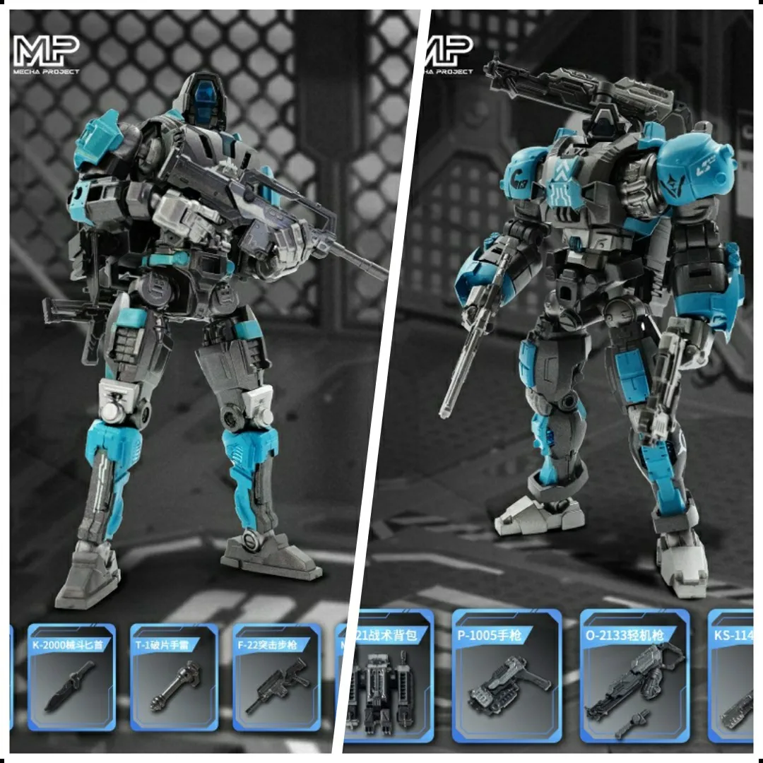 FreshRetro Fresh Retro Mecha Project MP-01 Brave 13 Team Universal Types Mecharms 1/18 Scale Action Figure Robot Toy Collections 
FreshRetro Fresh Retro Mecha Project MP-01 Brave 13 Team Universal Types Mecharms 1/18 Scale Action Figure Robot Toy Collections
