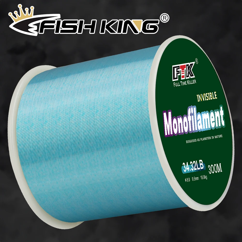 FISH KING Fluorocarbon Coated Fishing Line 3D Invisible Spoted Super Strong Carp Monofilament Speckle 300m
FISH KING Fluorocarbon Coated Fishing Line 3D Invisible Spoted Super Strong Carp Monofilament Speckle 300m