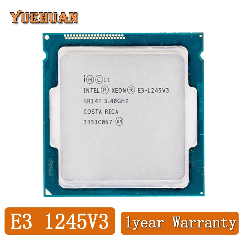 Intel Xeon E3-1245V3 E3 1245V3 3.4GHz,8MB,4 cores,Socket 1150,E3-1245 V3 E3 1245 V3 Quad Core Server CPU Free shipping
Intel Xeon E3-1245V3 E3 1245V3 3.4GHz,8MB,4 cores,Socket 1150,E3-1245 V3 E3 1245 V3 Quad Core Server CPU Free shipping