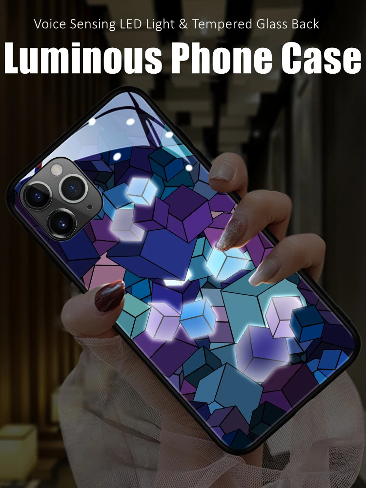 Цветной светящийся светодиодный чехол-накладка для iPhone 11 12 13 14 X Xs Xr Mini Pro Max Plus
Цветной светящийся светодиодный чехол-накладка для iPhone 11 12 13 14 X Xs Xr Mini Pro Max Plus