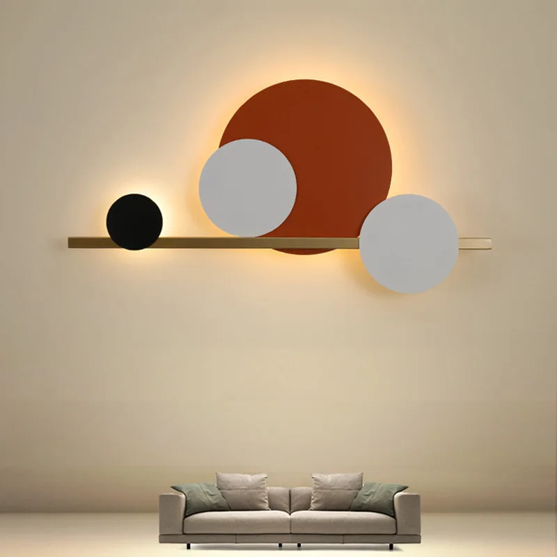 Nordic Creative Led Wall Lamps Living Room Background Wall Bedroom Bedside Wall Light Home Decor Corridor Hotel Lighting
Nordic Creative Led Wall Lamps Living Room Background Wall Bedroom Bedside Wall Light Home Decor Corridor Hotel Lighting
