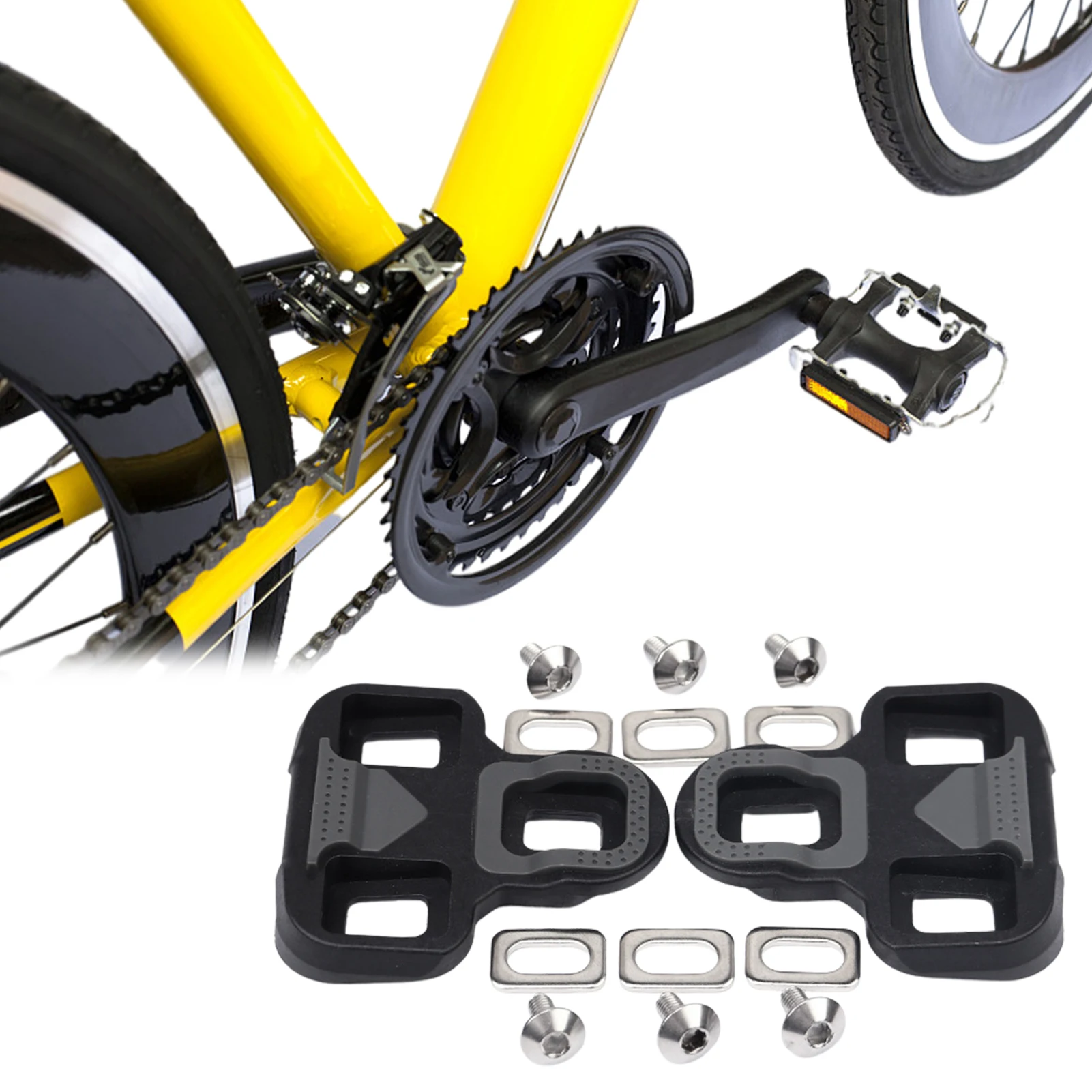 Mountain Bike Cleats forShimano SH51 SPD Set Multi-release Pedal Cleat Cycling Shoe Bike Riding
Mountain Bike Cleats forShimano SH51 SPD Set Multi-release Pedal Cleat Cycling Shoe Bike Riding