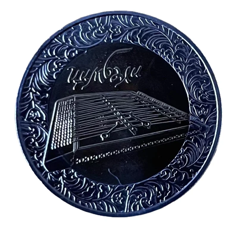 Ukraine 2006 5 Grivna Traditional Musical Instrument Dulcimer Commemorative Coin UNC Original
Ukraine 2006 5 Grivna Traditional Musical Instrument Dulcimer Commemorative Coin UNC Original