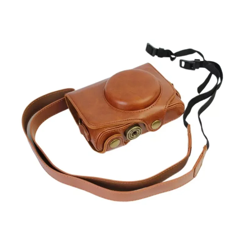 Protective PU Leather Camera Case Bag with Lanyard for Canon PowerShot SX720 HS SX 700 Accessories
Protective PU Leather Camera Case Bag with Lanyard for Canon PowerShot SX720 HS SX 700 Accessories