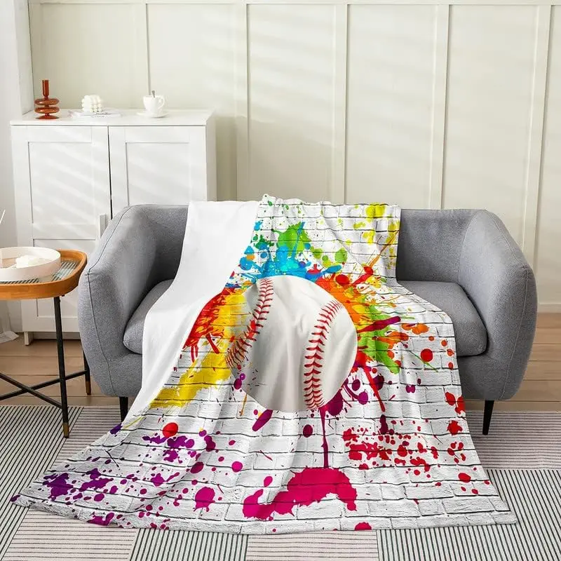 Baseball Sherpa Blanket Sports Game Tie Dye Fleece Throw Blanket for Kids Decor Baseball Gaming Plush Blanket Gift for
Baseball Sherpa Blanket Sports Game Tie Dye Fleece Throw Blanket for Kids Decor Baseball Gaming Plush Blanket Gift for