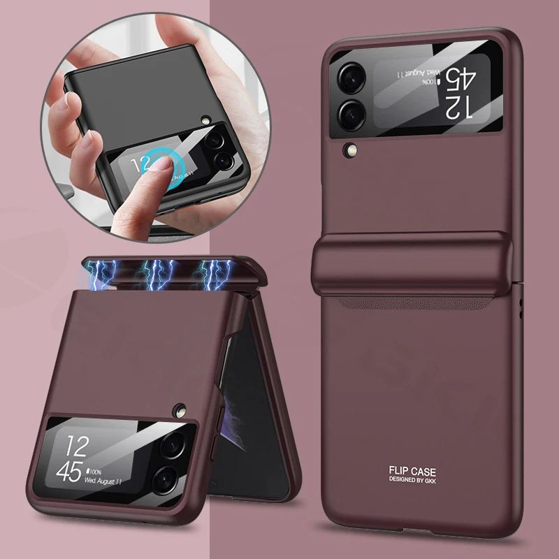 GKK Твердый чехол из поликарбоната с магнитным шарниром для Samsung Galaxy Z Flip 4, защитный чехол из стекла для экрана с полной защитой для Galaxy Z Flip4, че...
GKK Твердый чехол из поликарбоната с магнитным шарниром для Samsung Galaxy Z Flip 4, защитный чехол из стекла для экрана с полной защитой для Galaxy Z Flip4, че...