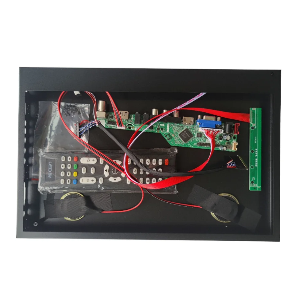 Kit for B156XW02 15.6" 1366x768 LCD HDMI-compatible Aluminum alloy metal case panel back cover box + TV Controller board VGA AV
Kit for B156XW02 15.6" 1366x768 LCD HDMI-compatible Aluminum alloy metal case panel back cover box + TV Controller board VGA AV