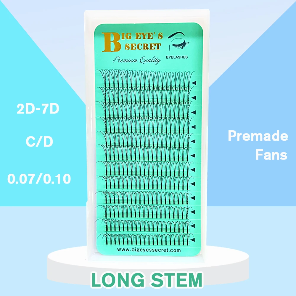 Ресницы BIG EYE'S SECRET объём 3D/4D/5D/6D/7D, ресницы с длинным стержнем, готовые веера, шелковые мягкие ресницы для наращивания, накладные Индивидуальные ресницы
Ресницы BIG EYE'S SECRET объём 3D/4D/5D/6D/7D, ресницы с длинным стержнем, готовые веера, шелковые мягкие ресницы для наращивания, накладные Индивидуальные ресницы