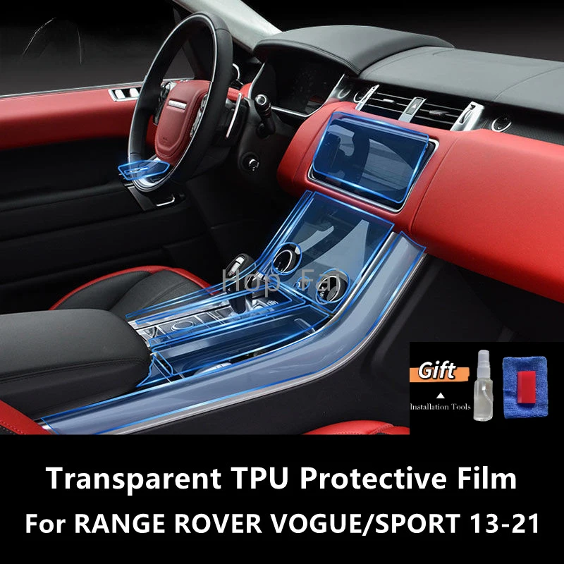 For RANGE ROVER VOGUE/SPORT 13-21 Car Interior Center Console Transparent TPU Protective Film Anti-scratch Repair Film
For RANGE ROVER VOGUE/SPORT 13-21 Car Interior Center Console Transparent TPU Protective Film Anti-scratch Repair Film
