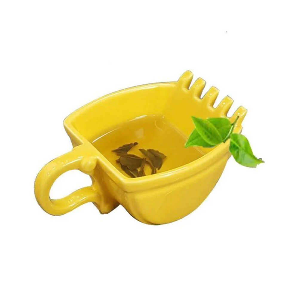 New Practical Durable Excavator Bucket Mug Coffee Cup Funny ABS Plastic Kitchen Accessories Mug Spoon Cake Cup
New Practical Durable Excavator Bucket Mug Coffee Cup Funny ABS Plastic Kitchen Accessories Mug Spoon Cake Cup