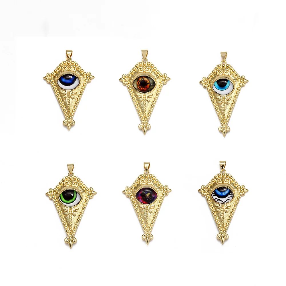 Meibeads позолоченный кулон с геометрическим шармом в виде глаз для изготовления ювелирных изделий, злые глаза, аксессуары Diy, модные ожерелья, 1 штука
Meibeads позолоченный кулон с геометрическим шармом в виде глаз для изготовления ювелирных изделий, злые глаза, аксессуары Diy, модные ожерелья, 1 штука