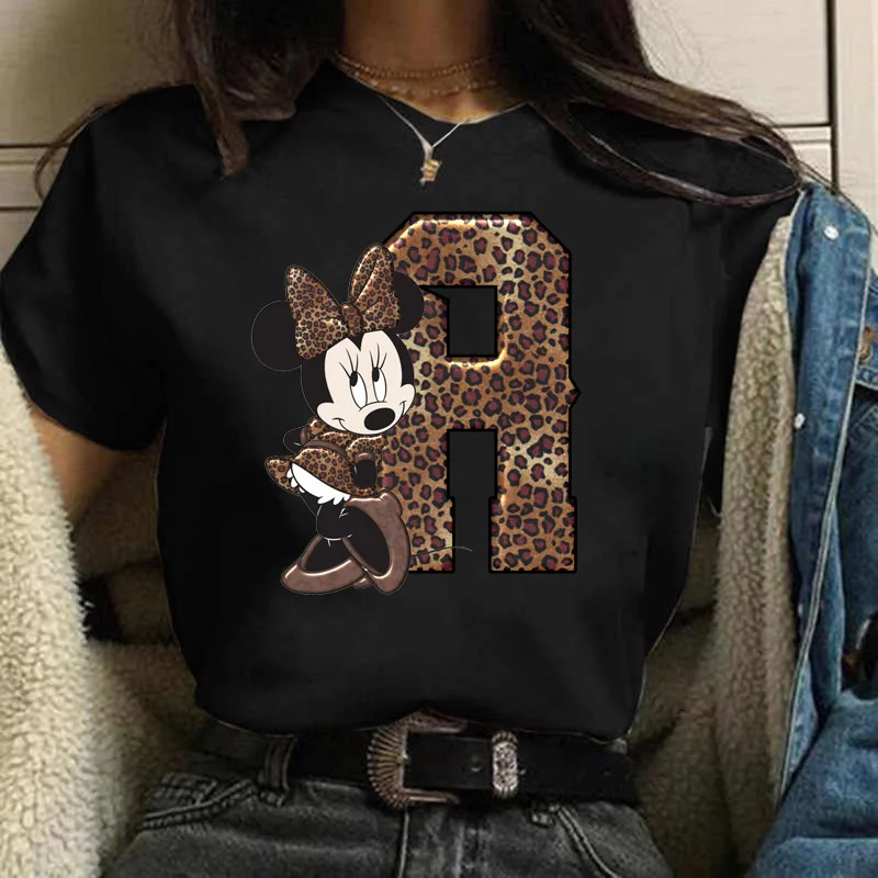 Women's T Shirt Minnie Mouse Letter Font A B C D E F G Name Letter Combination Printing T-Shirt Short Sleeve Oversized Tshirt
Women's T Shirt Minnie Mouse Letter Font A B C D E F G Name Letter Combination Printing T-Shirt Short Sleeve Oversized Tshirt