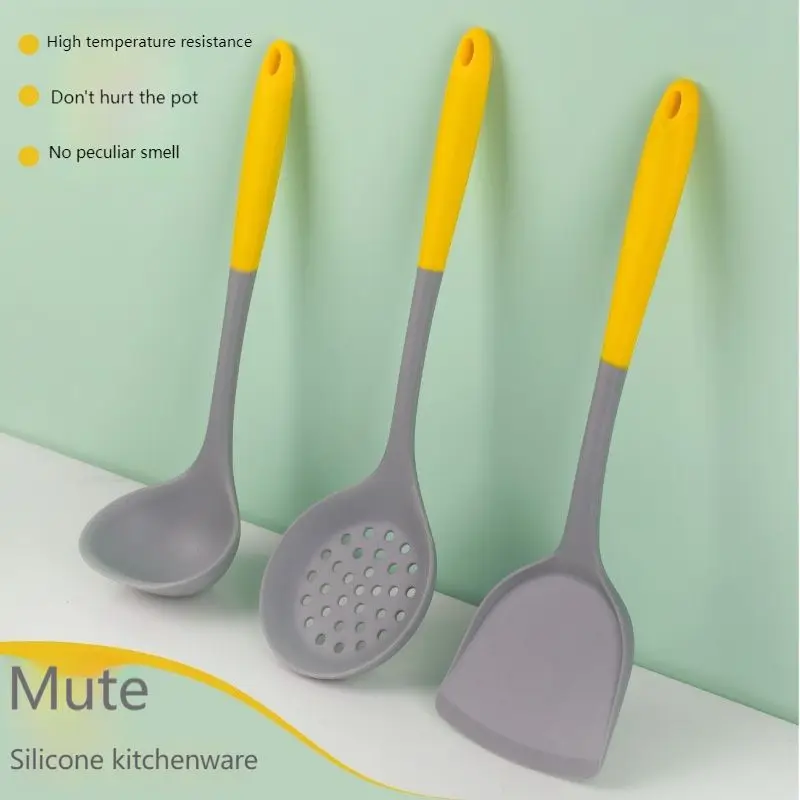 Kitchen Multi-purpose Silicone Pot Shovel Household Cooking Utensils Cooking Non-stick Pot Soup Spoon Fishing Fence Shovel
Kitchen Multi-purpose Silicone Pot Shovel Household Cooking Utensils Cooking Non-stick Pot Soup Spoon Fishing Fence Shovel