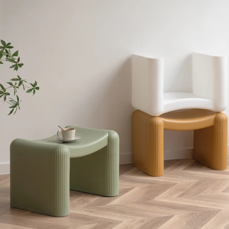 Living Room Creative Bench Household Plastic Thickened Small Stool Simple Ins Home Multi-Functional Shoes Changing Low Stool 
Living Room Creative Bench Household Plastic Thickened Small Stool Simple Ins Home Multi-Functional Shoes Changing Low Stool