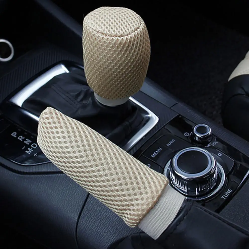 Universal Car Vehicle Anti-slip Gear Knob Cover Handbrake Handle Sleeve Set Interior Auto Hand Brake Gear Shift Cover
Universal Car Vehicle Anti-slip Gear Knob Cover Handbrake Handle Sleeve Set Interior Auto Hand Brake Gear Shift Cover